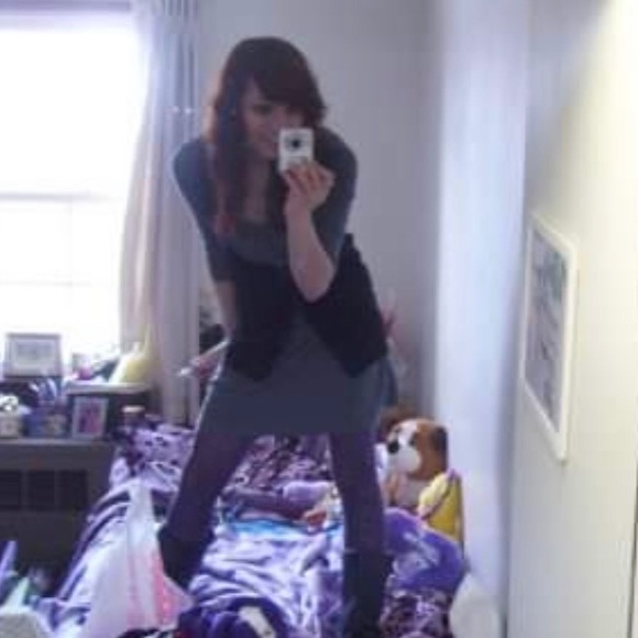 Long black button up cotton vest - Picture 7 of 9